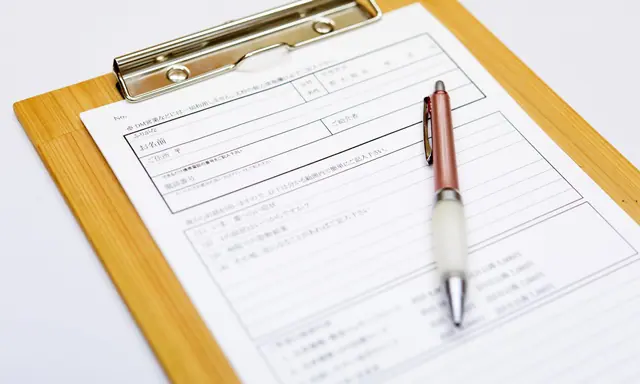 ヒアリングシートのご記入