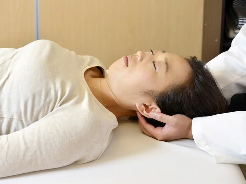 ソフトな刺激の施術