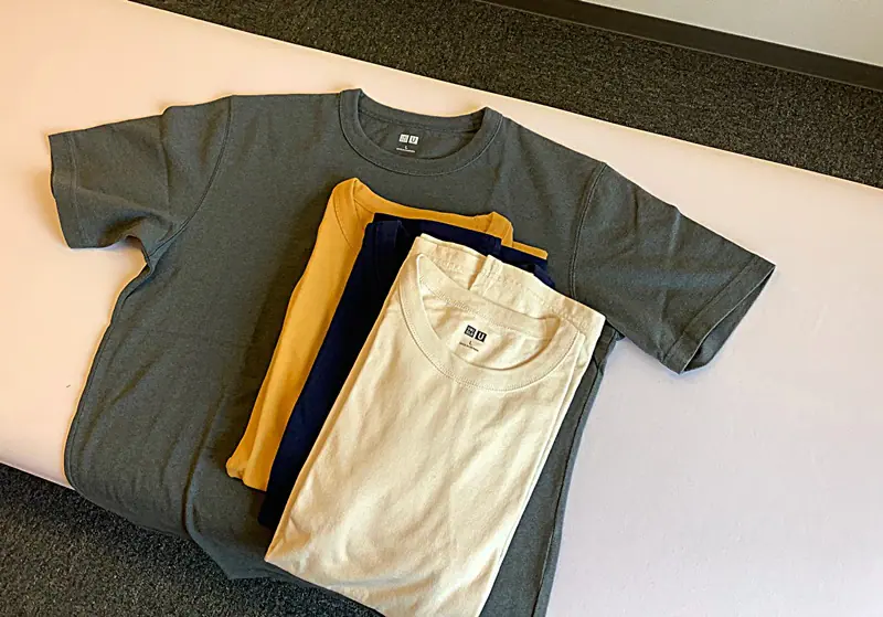 着替えのTシャツをあたらしくしました