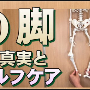 【動画】O脚の真実とセルフケア