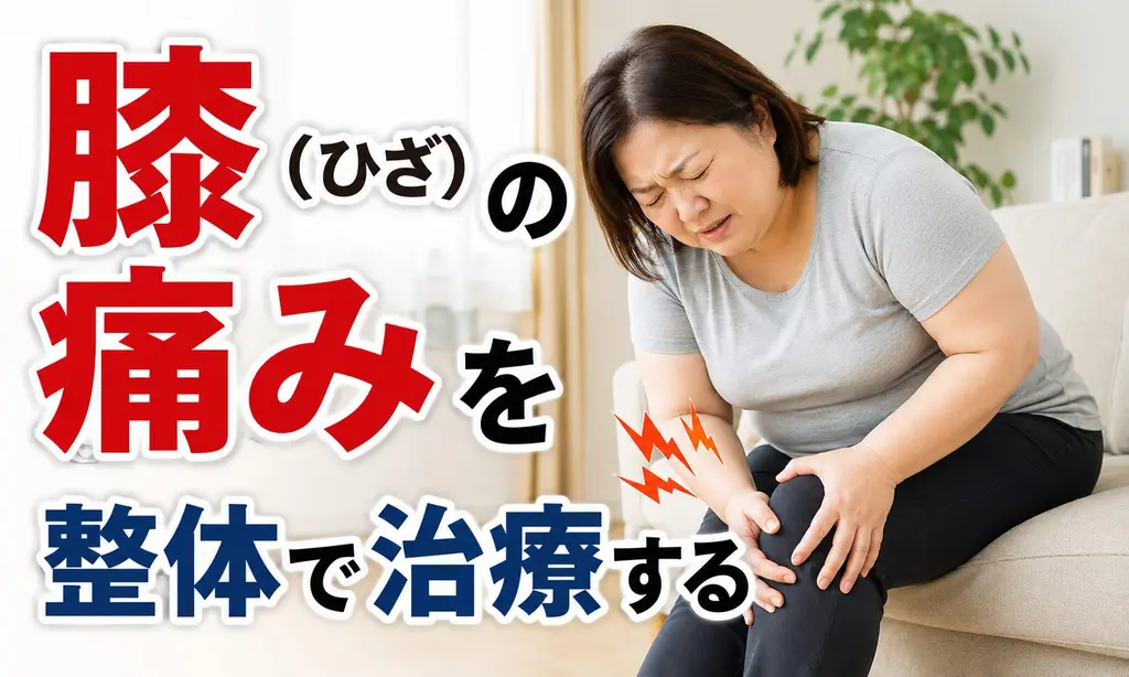 膝(ひざ)の痛みを整体で治療する